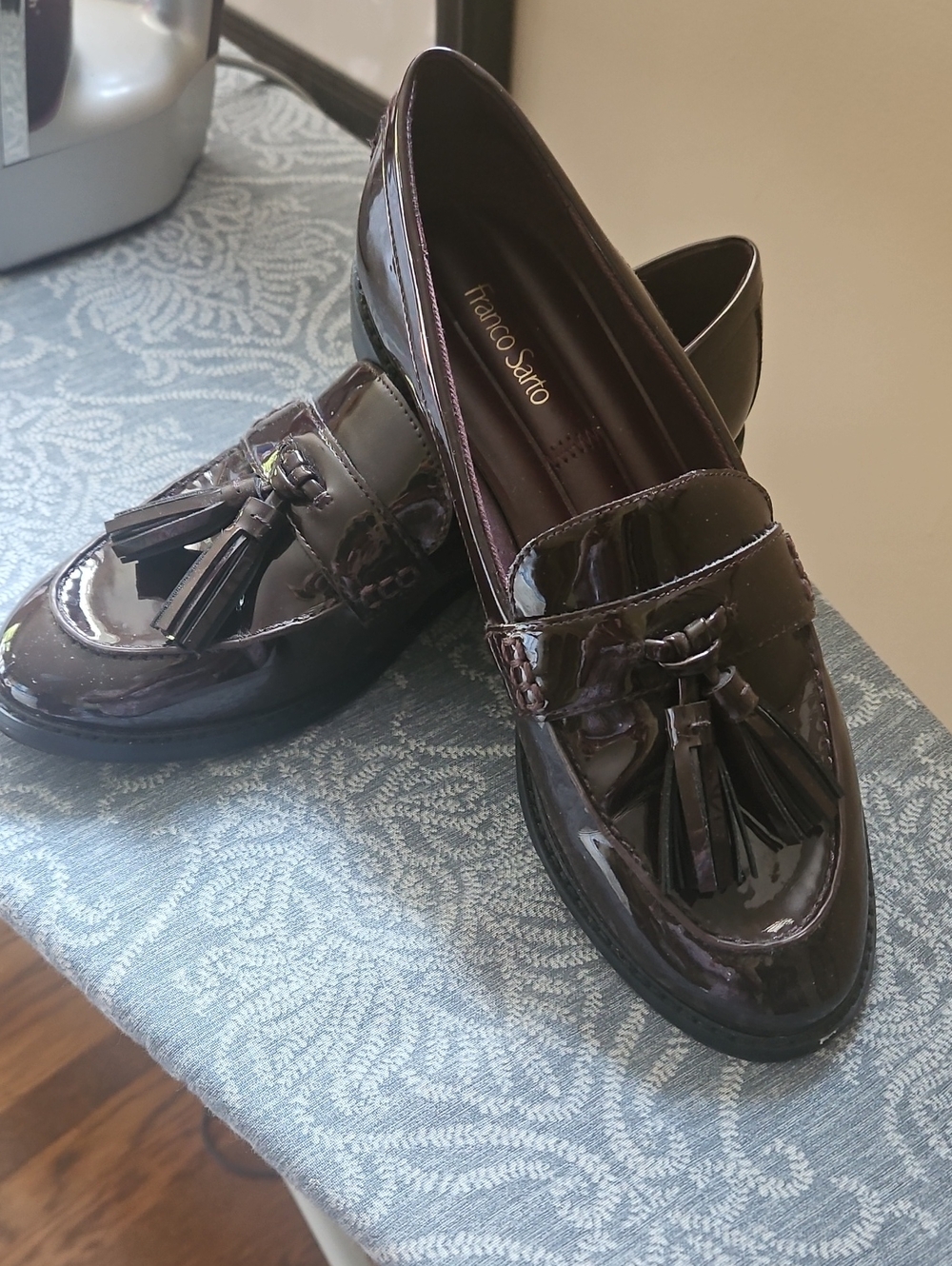 Cool Patent Chocolate Brown Loafers